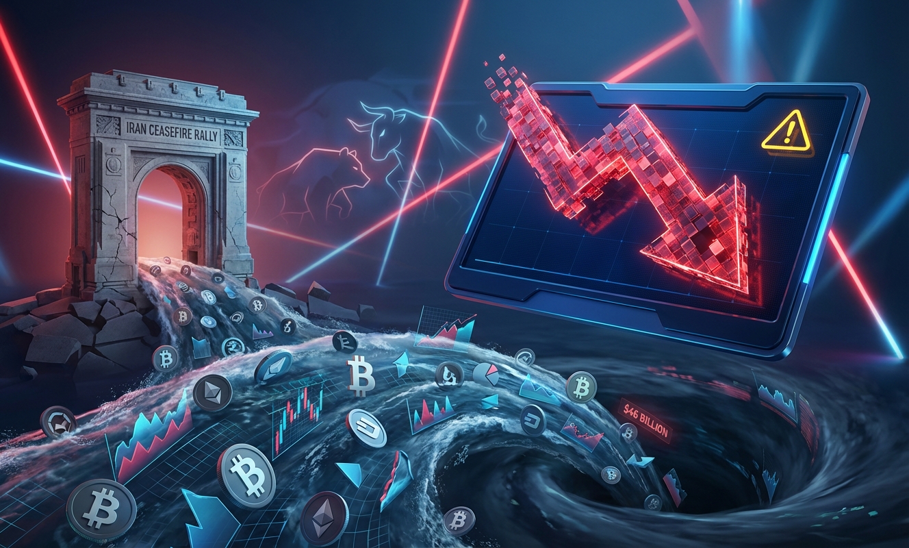 Bitcoin derivatives flash warning as $46B market pulls back from Iran ceasefire rally