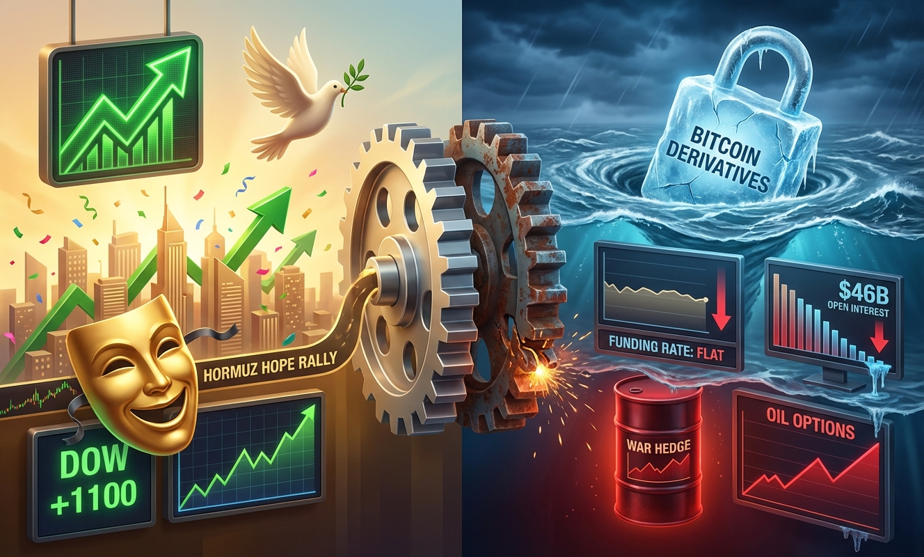 Bitcoin derivatives flash warning as $46B market pulls back from Iran ceasefire rally- Market Analysis