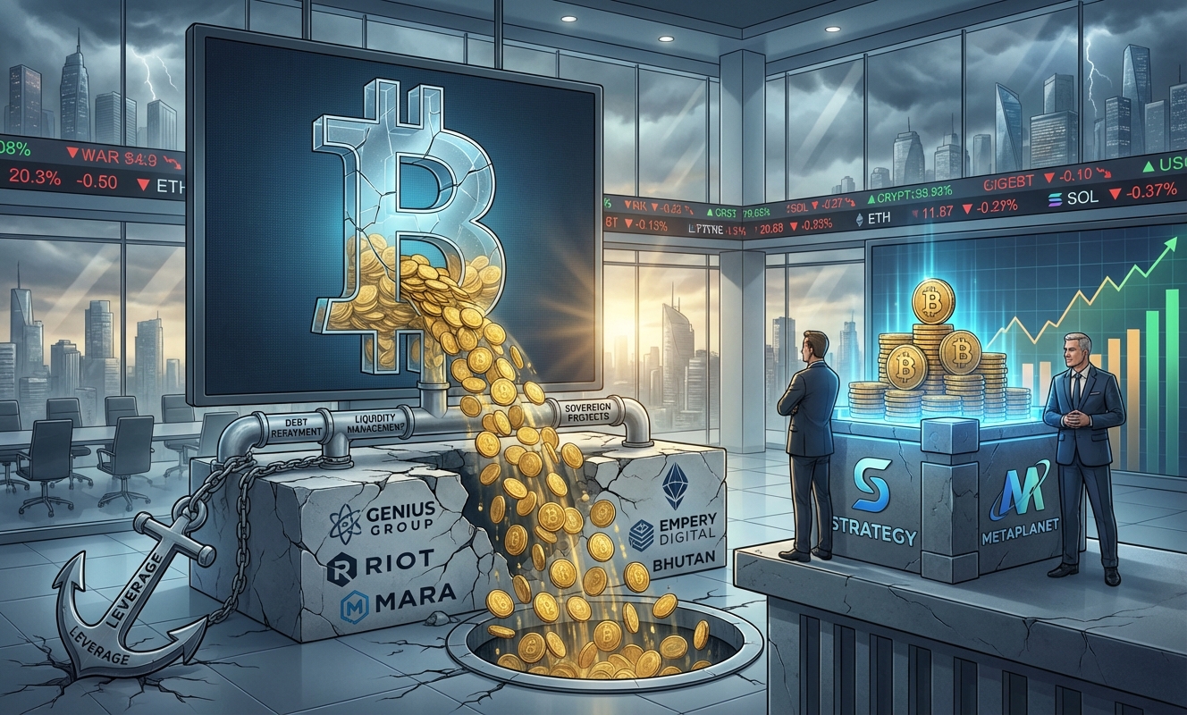 Bitcoin’s “permanent buyers” are starting to sell as debt and cash pressures mount- Blockchain Trends