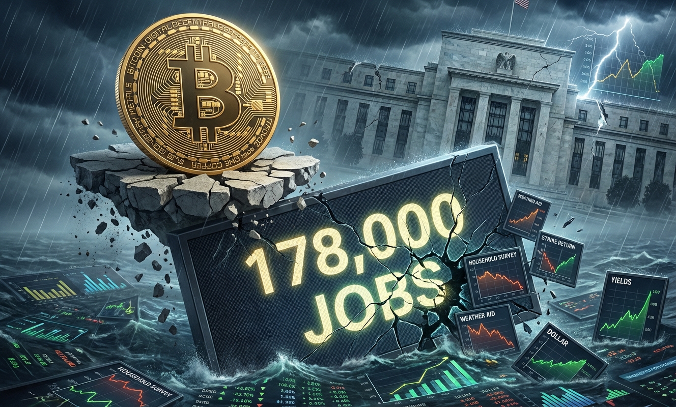 US jobs crush forecasts, yet hidden labor weakness could keep Bitcoin under pressure- Market Analysis