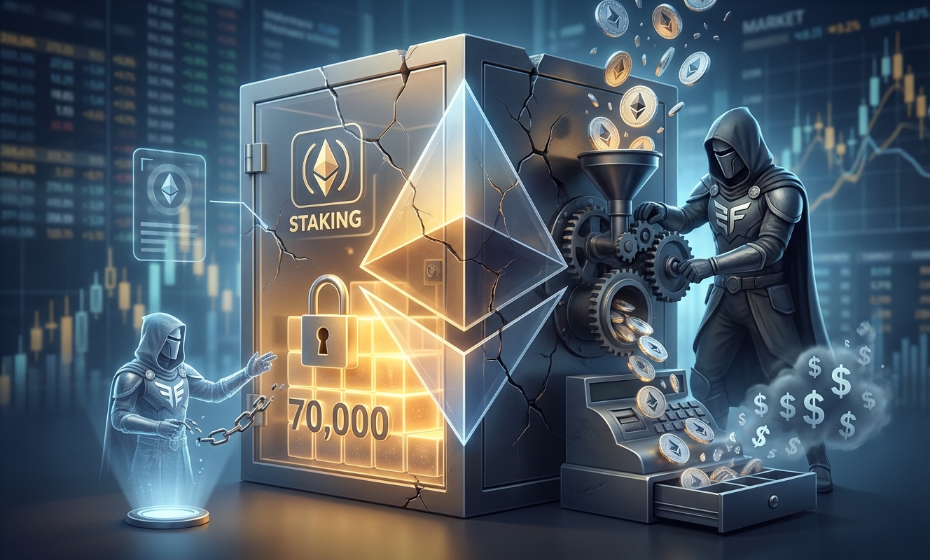 Ethereum Foundation keeps selling ETH after telling the market it was staking 70,000 coins