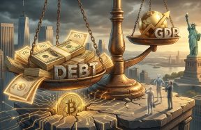 America’s $31.27 trillion in debt now exceeds GDP – silently reinforces the case for Bitcoin