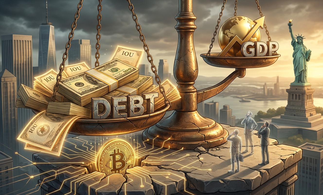 America’s $31.27 trillion in debt now exceeds GDP – silently reinforces the case for Bitcoin